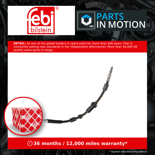 Brake hose fits ford 3 - fits, 1.3