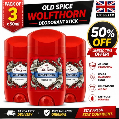 Old spice wolfthorn deodorant - spice,