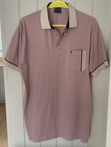 Gabicci pink polo shirt - gabicci,