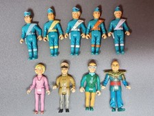 Nine Matchbox Thunderbirds