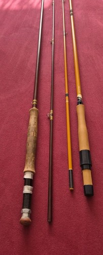 Vintage fibaglass fly rods - fibaglass, 1