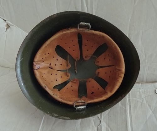 Original steel helmet with - original,