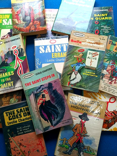 The saint paperback novels - saint,