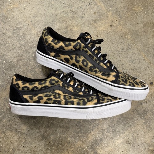 Vans unisex leopard print - vans,