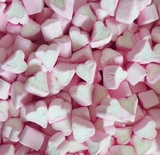 Pink & White Heart Shaped