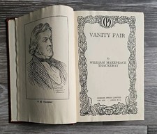 Vanity Fair By W.M Thackeray Odhams Press Vintage Classic Hardback Book c1930s