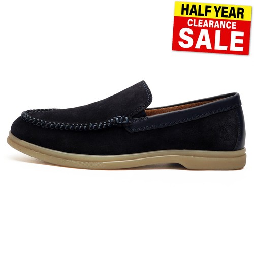 Hush puppies leon - mens, suede