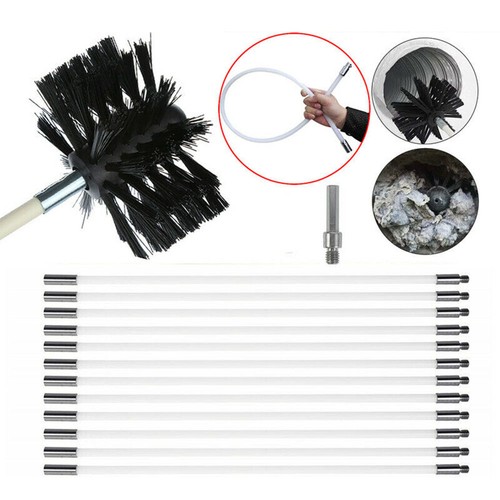 Flexible chimney sweep kit - flexible,