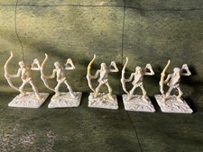 Ushabti Tomb Kings Proxy - Pirate Skeleton Archers 54mm 1/32 Plastic Fantasy