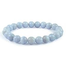 BlueLace Agate beaded bracelet