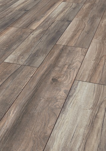Laminate 8mm harbour - oak, grey