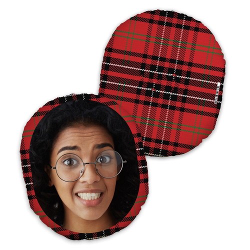 Red tartan mush cush - tartan,