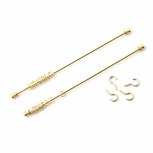 Dolls house curtain rails - dolls,