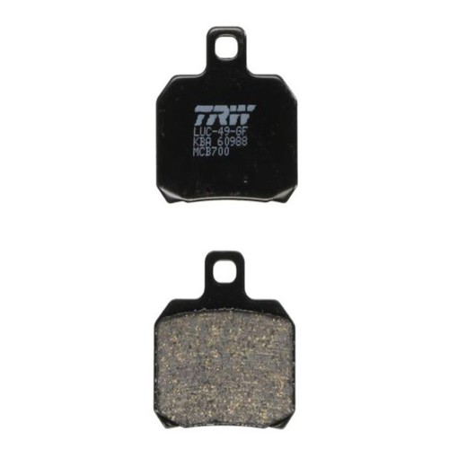Trw rear brake pad - rear,