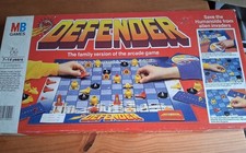 Vintage MB Games Defender Board Game 1980 Complete 100% Checked Excellent Retro