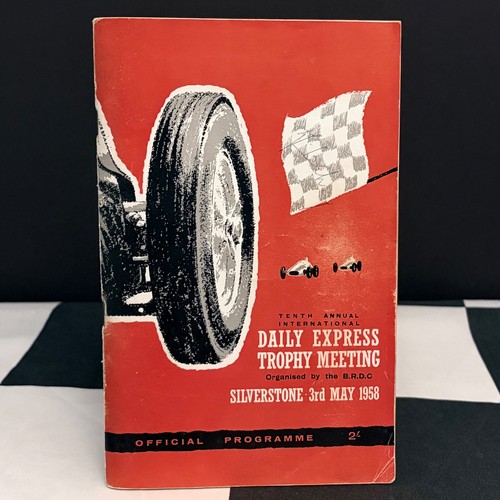 Signed jean behra 1958 - -,