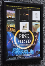 PINK FLOYD band Framed A4