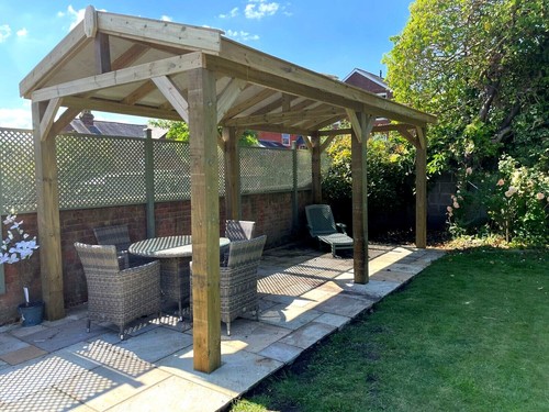 6x6 hot tub wood - h/d,