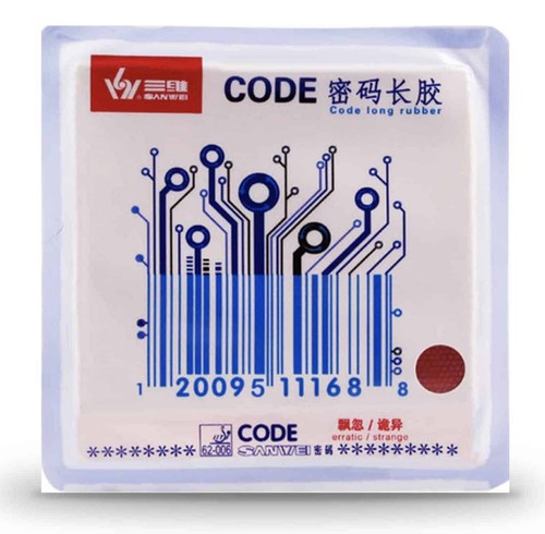 Sanwei code long pimples table - code,