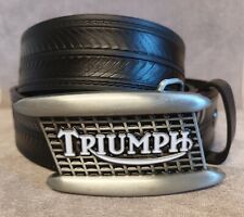 triumph motorcycle belt buckle