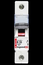 LEGRAND 20 AMP CURVE B 10kA MCB CIRCUIT BREAKER 067 01 06701