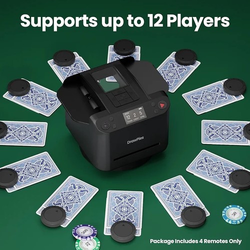 Automatic card shuffler and - automatic,