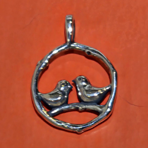 James avery love birds - james,