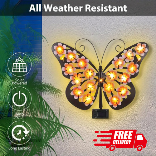 Solar butterfly garden - solar,