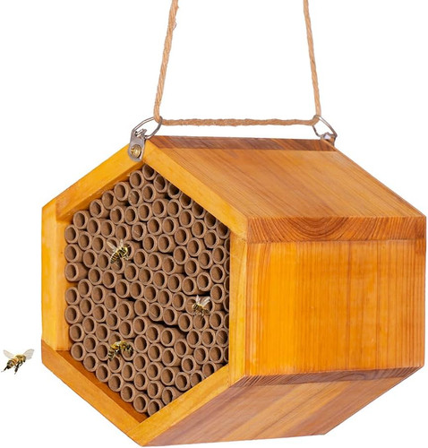 Mason bee house handmade - bee,