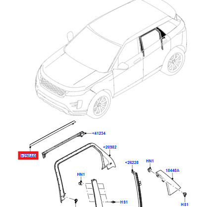 Genuine range rover - range, evoque