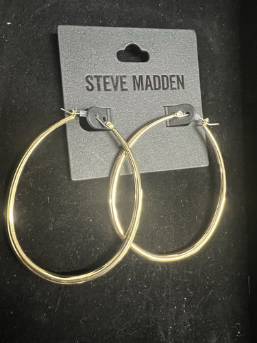 Steve madden gold hoop - steve,