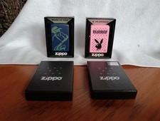 Zippo Playboy Pink Matte Lighter Official + Zippo Jazz