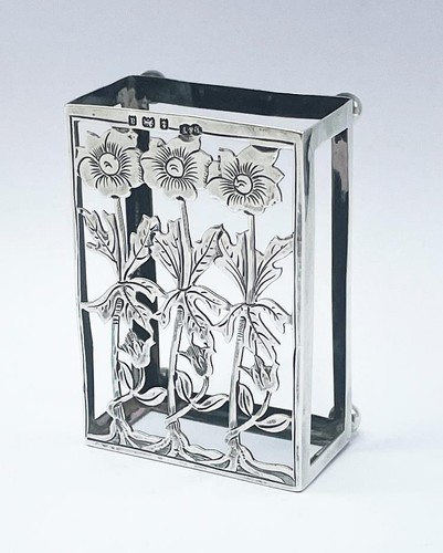 Rare silver matchbox cover - rare,