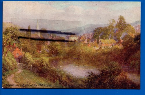 Art postcard bit - postcard, a