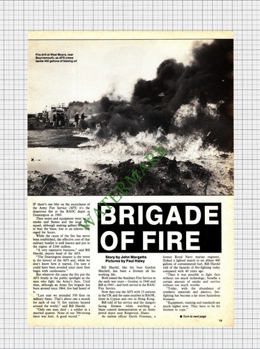 Army auxiliary fire - auxiliary,