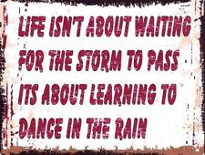 LIFE ISNT ABOUT WAITING FOR