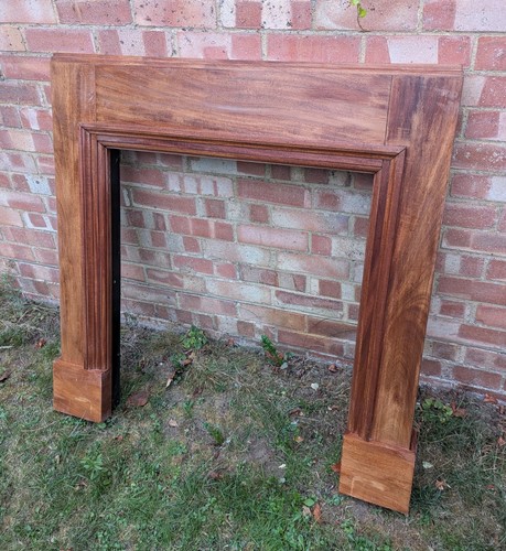 Art deco wooden - deco, fireplace
