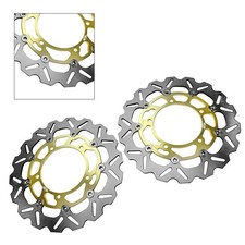 2X Front Brake Disc Rotor Fit