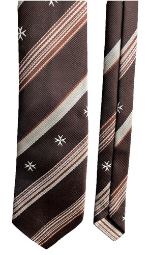 Mens brown striped knights - brown,