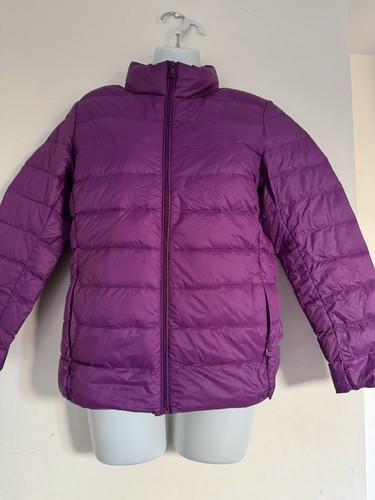 Ladies purple down jacket size