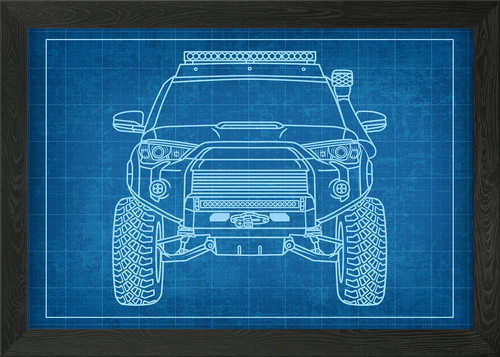 Toyota 4runner 4x4 framed wall - 4x4,