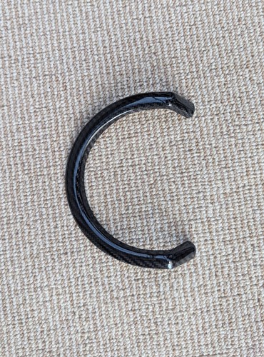 Carbon exhaust trim - carbon,