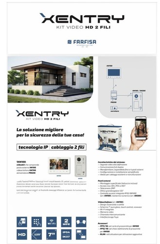 1xn100 farfisa video - wi-fi,