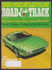 ROAD & TRACK Lancia Beta Sedan