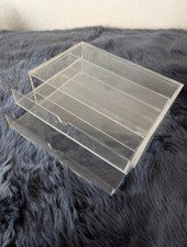 Muji Stackable Acrylic 2 Drawer Box & Large  with 2 trays (single)
