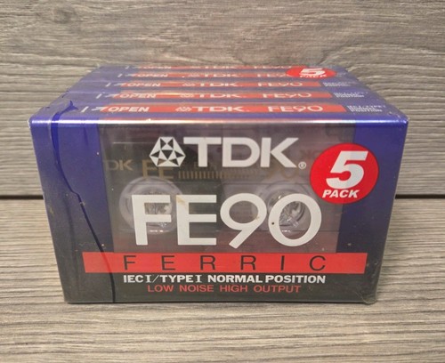 Tdk fe90 ferric - tdk, cassette