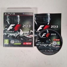F1 2013 Playstation PS3 Video Game Manual PAL