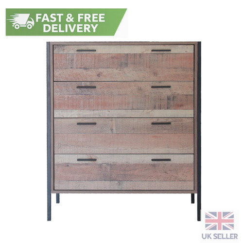 Chest drawers rustic large - of,