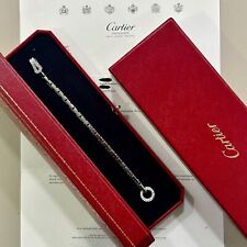 Cartier Diamond Agrafe Bracelet In White Gold Rare | £7000 Collected