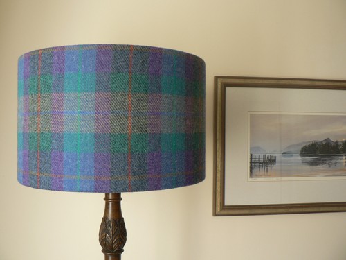 Handmade harris tweed - tweed, drum